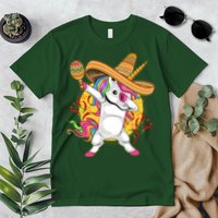 Cinco De Mayo Dabbing Unicorn Premium T-Shirt