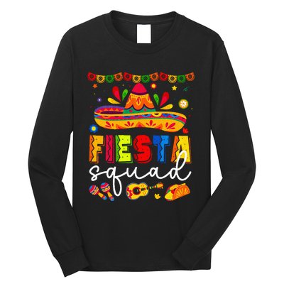 Cinco De Mayo Fiesta Squad Family Long Sleeve Shirt