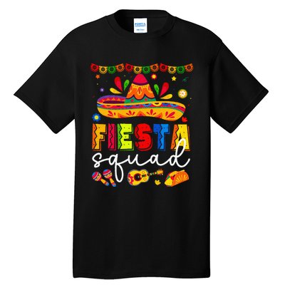 Cinco De Mayo Fiesta Squad Family Tall T-Shirt