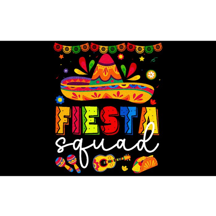 Cinco De Mayo Fiesta Squad Family Bumper Sticker