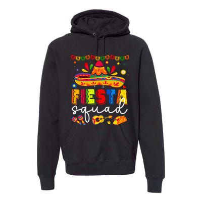 Cinco De Mayo Fiesta Squad Family Premium Hoodie