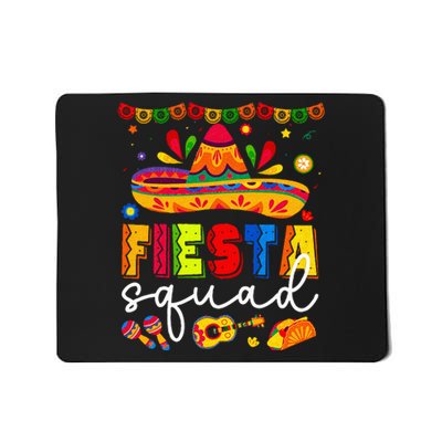 Cinco De Mayo Fiesta Squad Family Mousepad