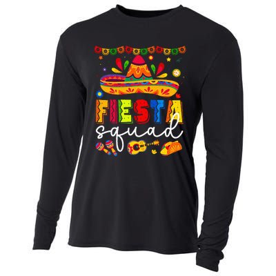 Cinco De Mayo Fiesta Squad Family Cooling Performance Long Sleeve Crew