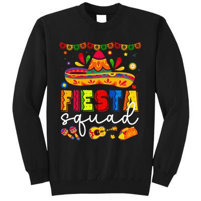 Cinco De Mayo Fiesta Squad Family Tall Sweatshirt