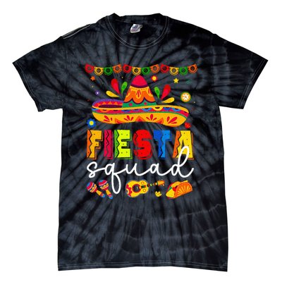 Cinco De Mayo Fiesta Squad Family Tie-Dye T-Shirt