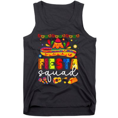 Cinco De Mayo Fiesta Squad Family Tank Top