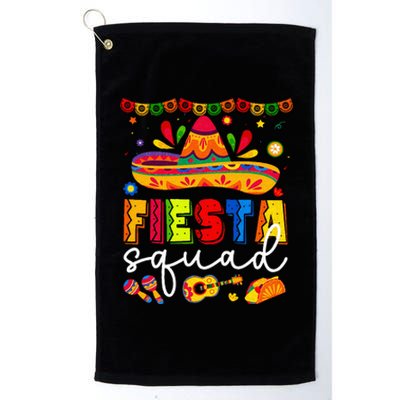 Cinco De Mayo Fiesta Squad Family Platinum Collection Golf Towel