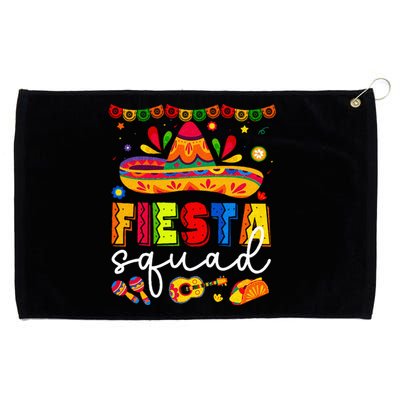 Cinco De Mayo Fiesta Squad Family Grommeted Golf Towel