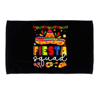 Cinco De Mayo Fiesta Squad Family Microfiber Hand Towel