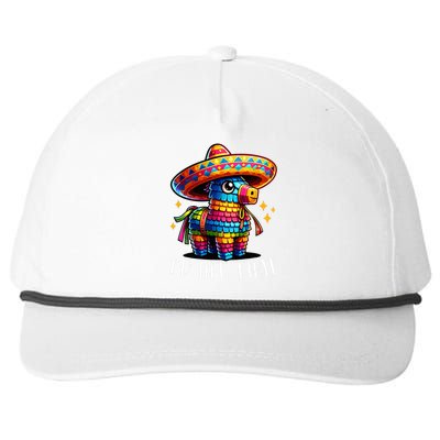 Cinco De Mayo Funny Ideas ID Hit That Pinata Snapback Five-Panel Rope Hat