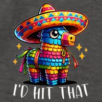 Cinco De Mayo Funny Ideas ID Hit That Pinata Vector Backpack