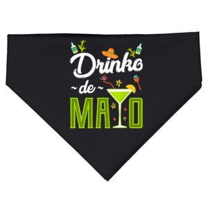 Cinco De Mayo Drinko De Mayo Fiesta Mexican Party USA-Made Doggie Bandana