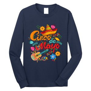 Cinco De Mayo, Funny Mexican Fiesta 5 De Mayo Long Sleeve Shirt