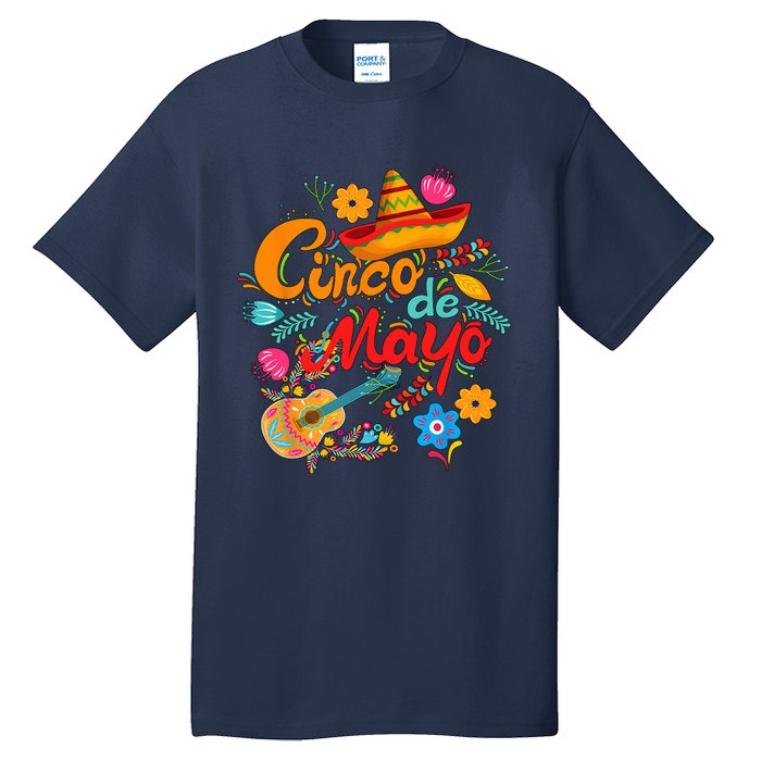 Cinco De Mayo, Funny Mexican Fiesta 5 De Mayo Tall T-Shirt