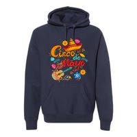 Cinco De Mayo, Funny Mexican Fiesta 5 De Mayo Premium Hoodie