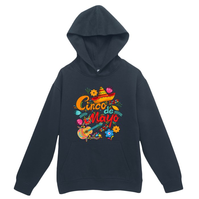 Cinco De Mayo, Funny Mexican Fiesta 5 De Mayo Urban Pullover Hoodie