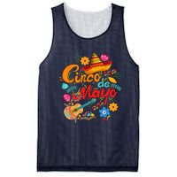 Cinco De Mayo, Funny Mexican Fiesta 5 De Mayo Mesh Reversible Basketball Jersey Tank