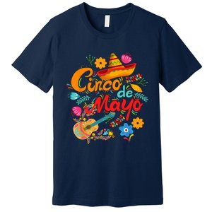 Cinco De Mayo, Funny Mexican Fiesta 5 De Mayo Premium T-Shirt