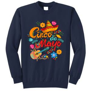 Cinco De Mayo, Funny Mexican Fiesta 5 De Mayo Tall Sweatshirt