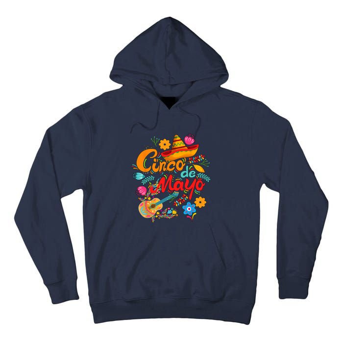 Cinco De Mayo, Funny Mexican Fiesta 5 De Mayo Tall Hoodie