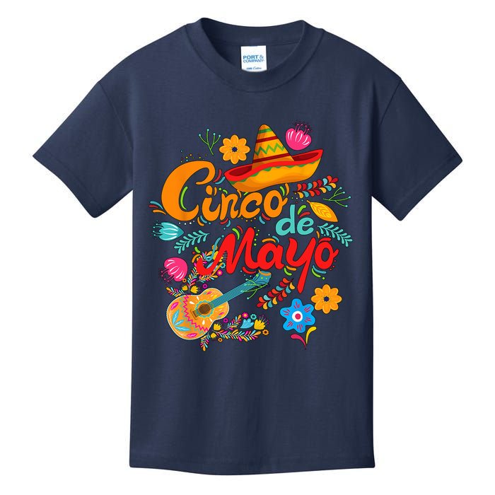 Cinco De Mayo, Funny Mexican Fiesta 5 De Mayo Kids T-Shirt