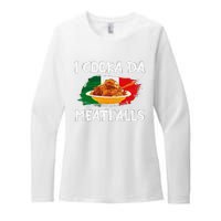 Cooka Da Meatball Funny Italian Slang Italy Food Spaghetti  Womens CVC Long Sleeve Shirt