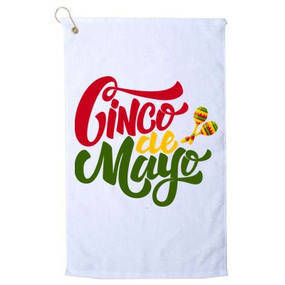 Cinco De Mayo Celebration Golf Towel