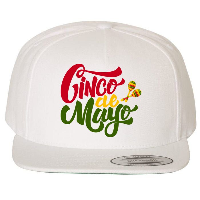 Cinco De Mayo Celebration Wool Snapback Cap