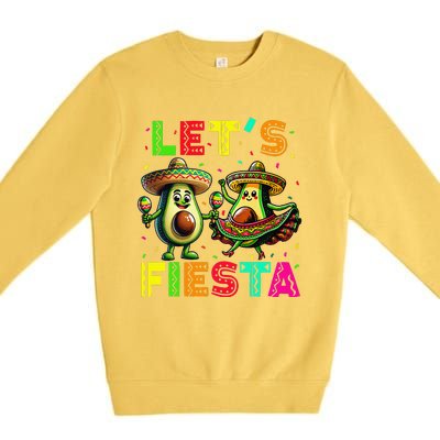 Cinco De May Mexican Fiesta Premium Crewneck Sweatshirt