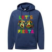 Cinco De May Mexican Fiesta Performance Fleece Hoodie