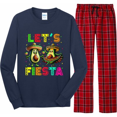 Cinco De May Mexican Fiesta Long Sleeve Pajama Set