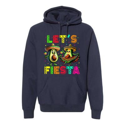 Cinco De May Mexican Fiesta Premium Hoodie