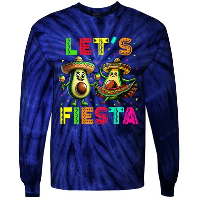 Cinco De May Mexican Fiesta Tie-Dye Long Sleeve Shirt