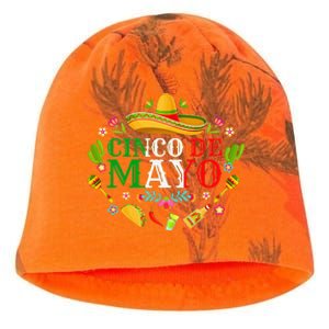 Cinco De Mayo Mexican Fiesta 5 De Mayo Kati - Camo Knit Beanie