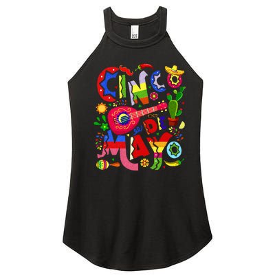 Cinco De Mayo Mexican Fiesta 5 De Mayo Women’s Perfect Tri Rocker Tank