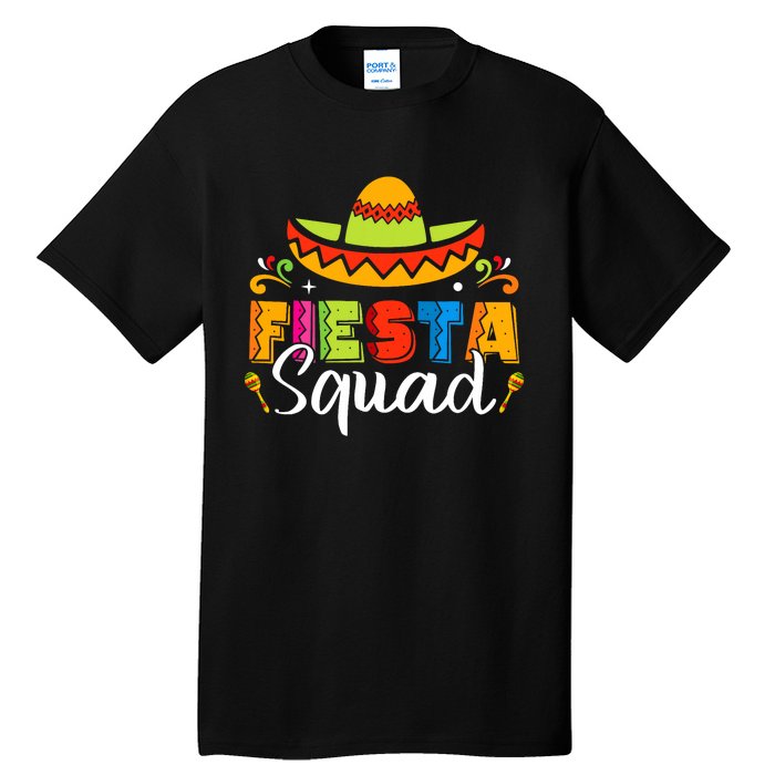 Cinco De Mayo Fiesta Squad Family Matching Grou Tall T-Shirt