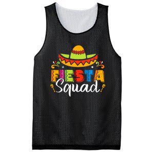 Cinco De Mayo Fiesta Squad Family Matching Grou Mesh Reversible Basketball Jersey Tank