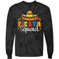 Cinco De Mayo Fiesta Squad Family Matching Grou Tie-Dye Long Sleeve Shirt