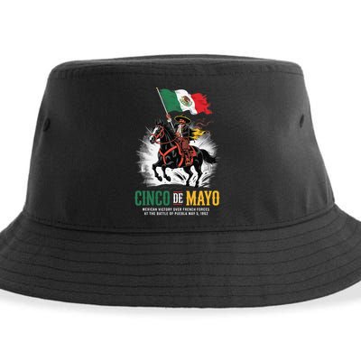 Cinco De Mayo Mexican Battle Puebla 1862 Anniversary Sustainable Bucket Hat