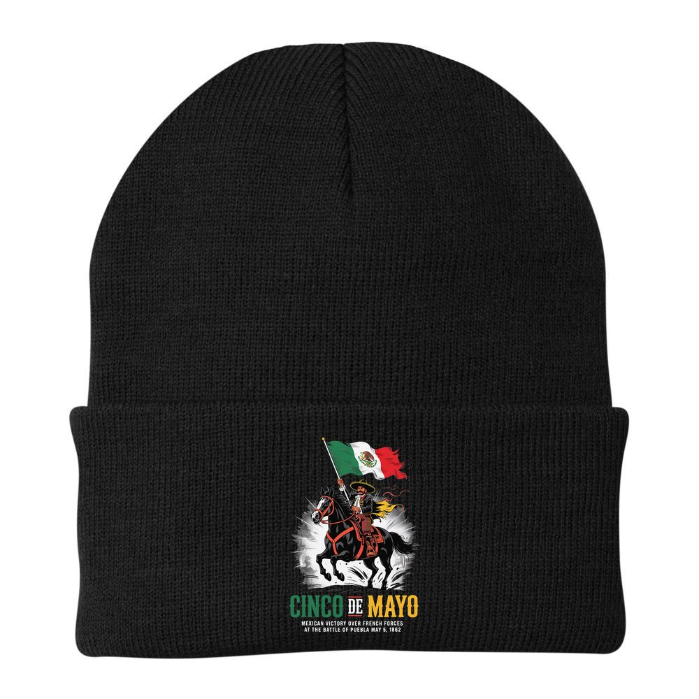 Cinco De Mayo Mexican Battle Puebla 1862 Anniversary Beanie