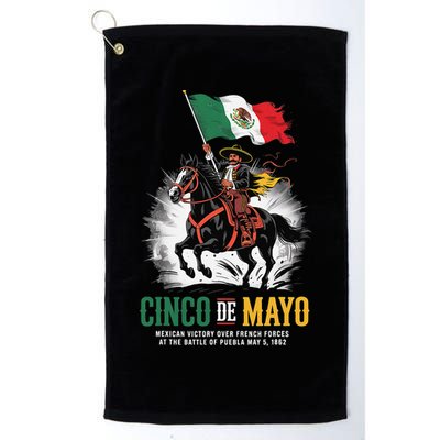 Cinco De Mayo Mexican Battle Puebla 1862 Anniversary Golf Towel