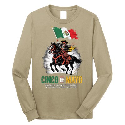 Cinco De Mayo Mexican Battle Puebla 1862 Anniversary Long Sleeve Shirt