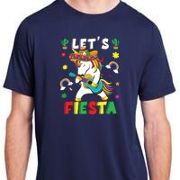 Cinco De Mayo Party Lets Fiesta Dancing Mexican Unicorn Adult ChromaSoft Performance T-Shirt