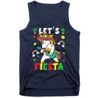 Cinco De Mayo Party Lets Fiesta Dancing Mexican Unicorn Tank Top