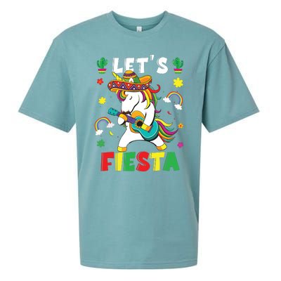 Cinco De Mayo Party Lets Fiesta Dancing Mexican Unicorn Sueded Cloud Jersey T-Shirt