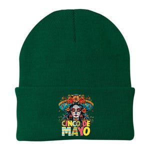 Cinco De Mayo Mexican Fiesta Squad Knit Cap Winter Beanie