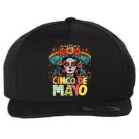 Cinco De Mayo Mexican Fiesta Squad Wool Snapback Cap