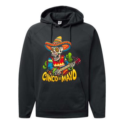 Cinco De Mayo Mexican Lets Fiesta 5 De Mayo Women Men Performance Fleece Hoodie