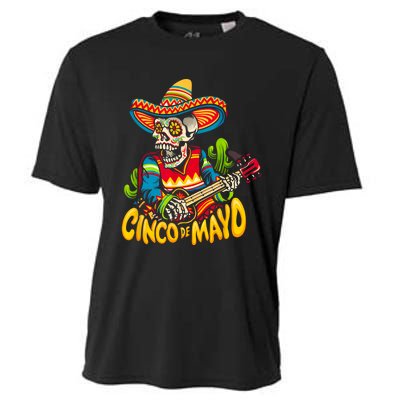 Cinco De Mayo Mexican Lets Fiesta 5 De Mayo Women Men Cooling Performance Crew T-Shirt