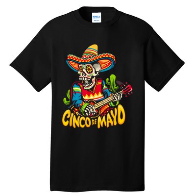 Cinco De Mayo Mexican Lets Fiesta 5 De Mayo Women Men Tall T-Shirt